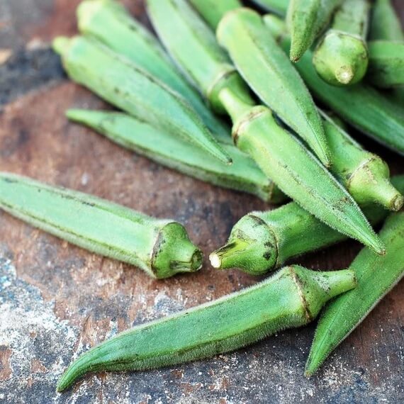 Emerald Okra Seeds