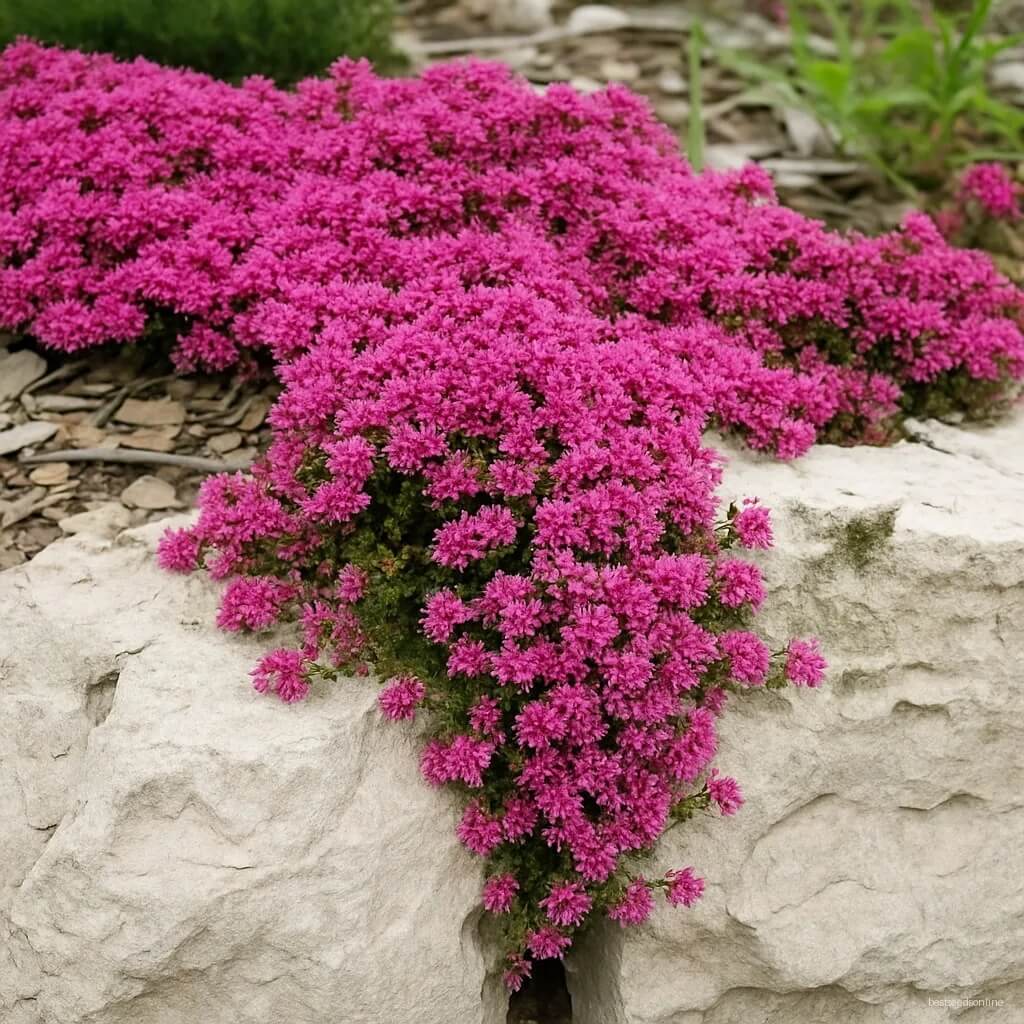 Pink Creeping Thyme Seeds - Flower Plant