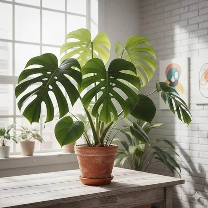 Variegated Swiss Cheese Plant seeds - Flower Plant
