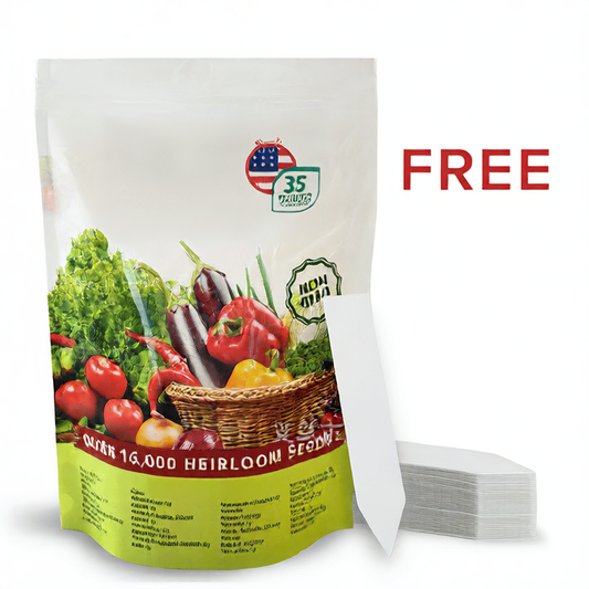 35 different vegetable seeds