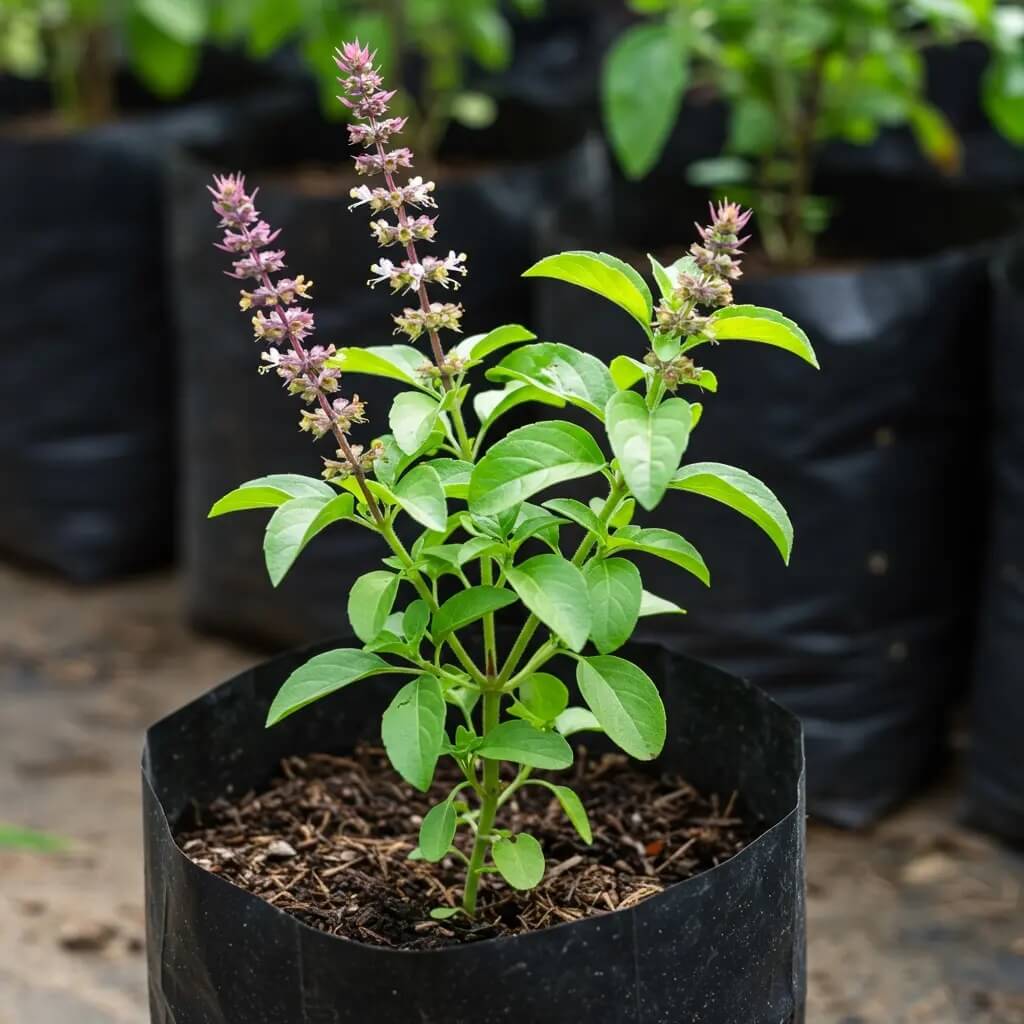 Aromatic Tulsi Basil Plant Seeds - Herbal Plant