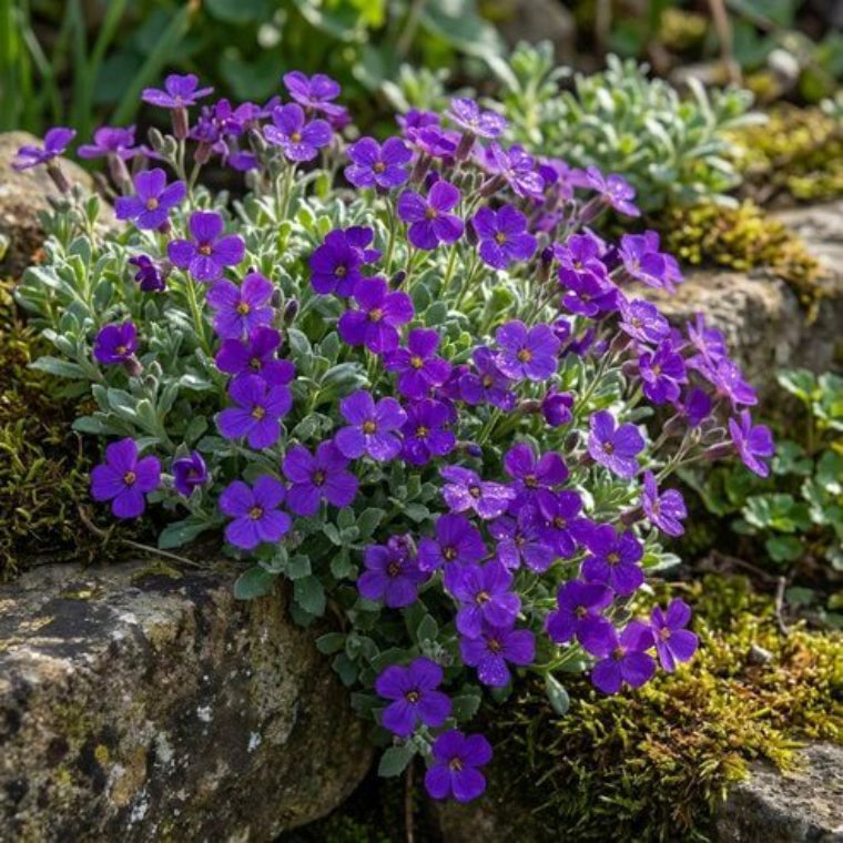 Aubrieta Cultorum Seeds - Heirloom Flower Plant for Home Gardens