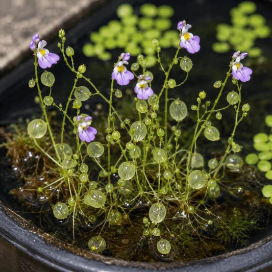 Beginner Bladderwort Seeds – Carnivorous Plant Seeds for Home Gardens