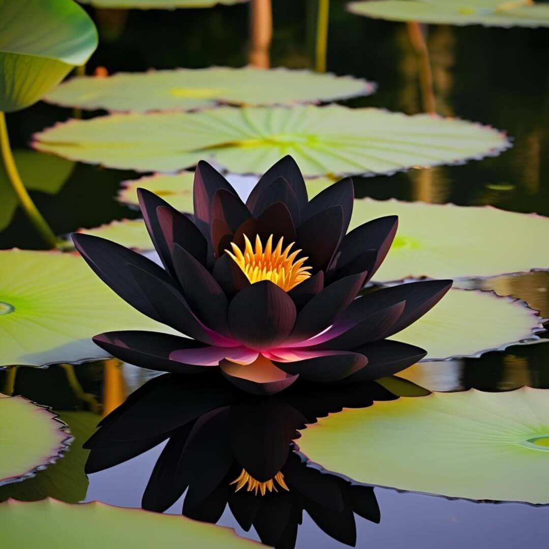 Black Lotus Flower Seeds 