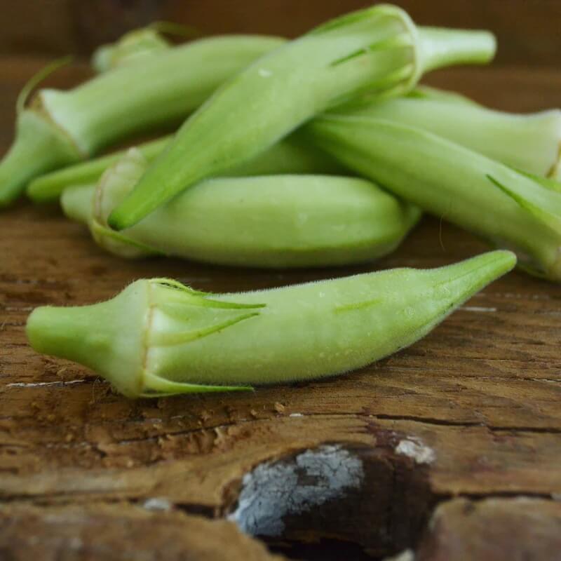 Blondy Okra Seeds 