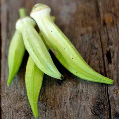 Blondy Okra Seeds 