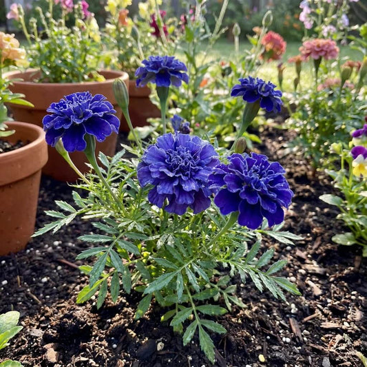 Blue Marigold Seeds 