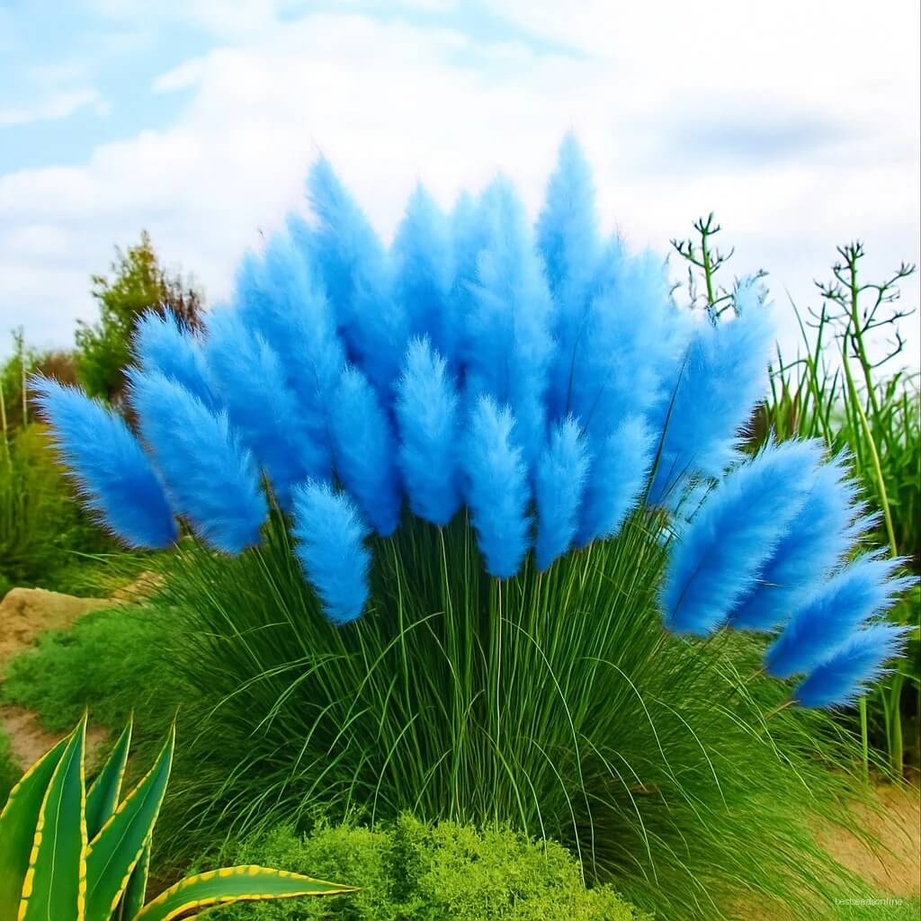 Blue Pampas Grass Seeds 