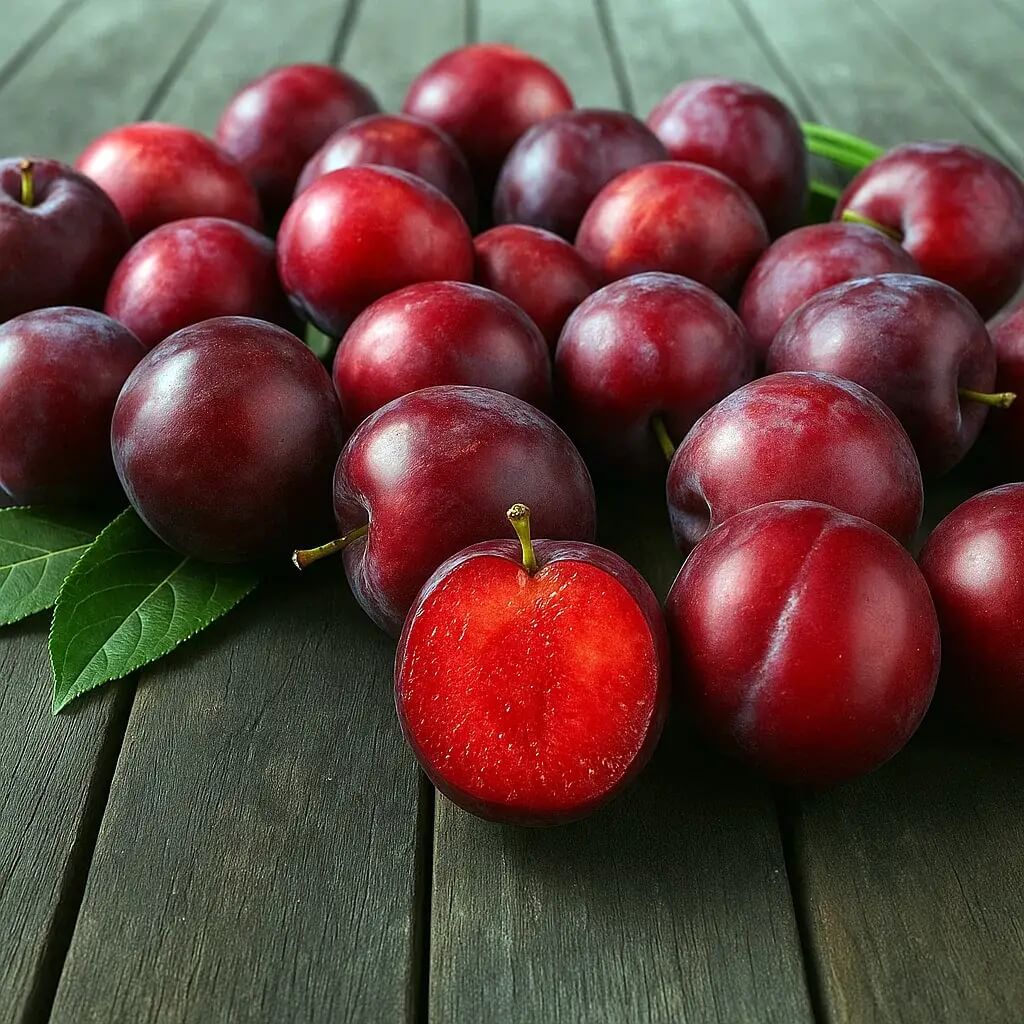 Burgundy Plum Seeds 
