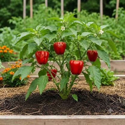 Capsicum Seeds - Heirloom Vegetable Plant for Home Gardens