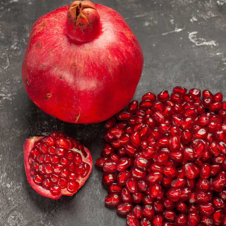 Dark Red Pomegranate Seeds