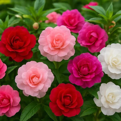 Double Camellia Mix Balsam Seeds