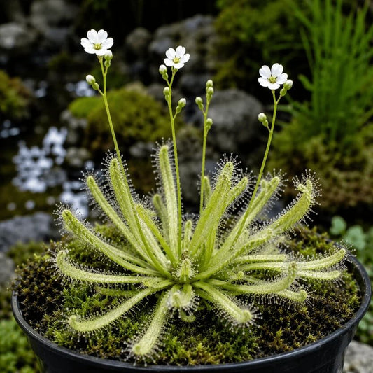Drosera Capensis Alba White Flower Cape Sundew Seeds