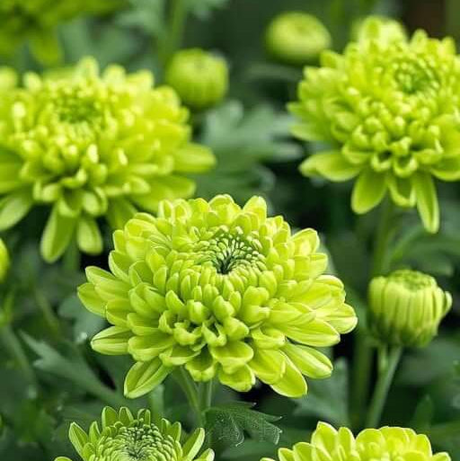Green chrysanthemum Seeds