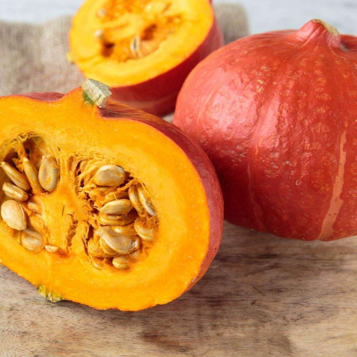 Hokkaido Red Kuri Pumpkin Seeds