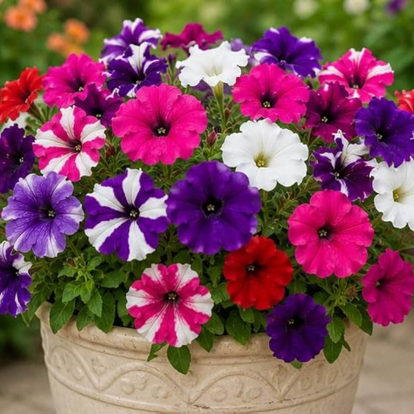 Hybrid Petunia Seeds - Heirloom Flower Plant for Home Gardens