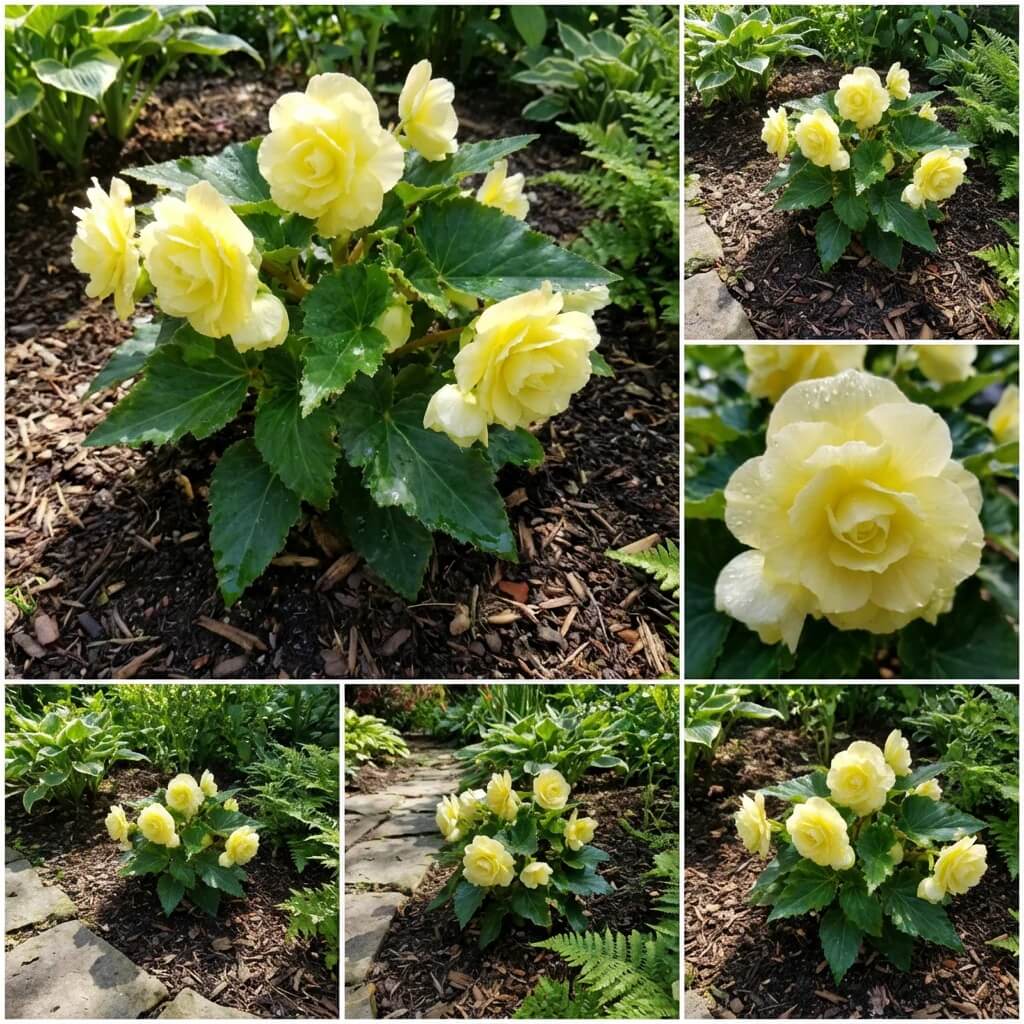 Light Yellow Begonia Seeds 