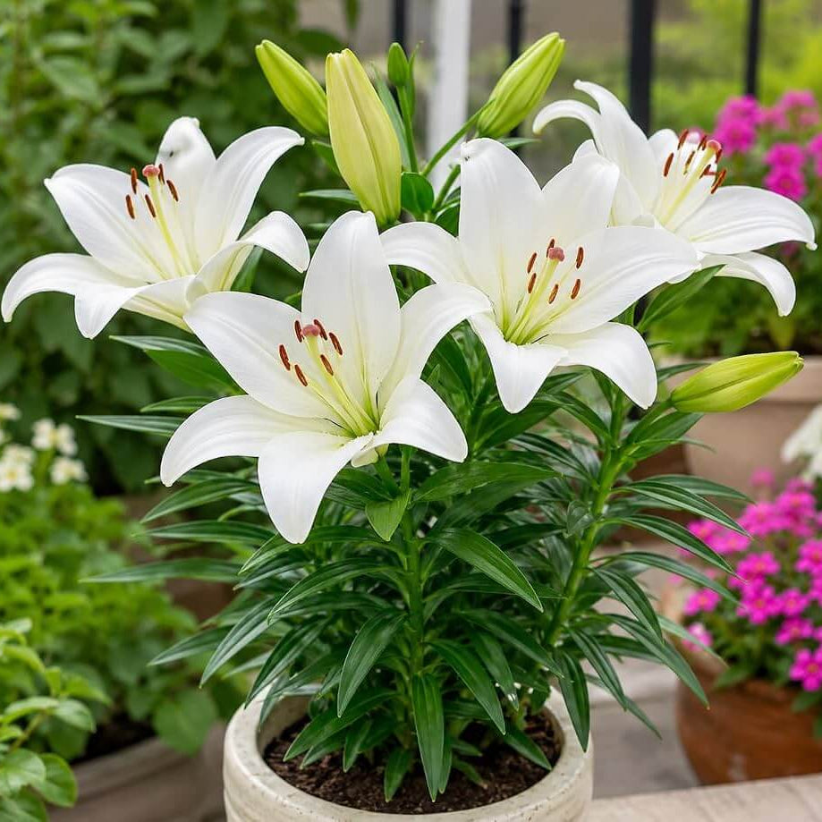 Lilium Seeds - Heirloom Flower Plant for Home Gardens