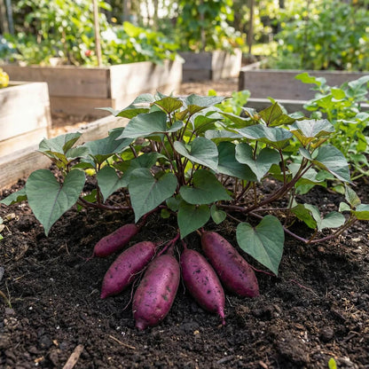 Molokai Purple Sweet Potato Seeds