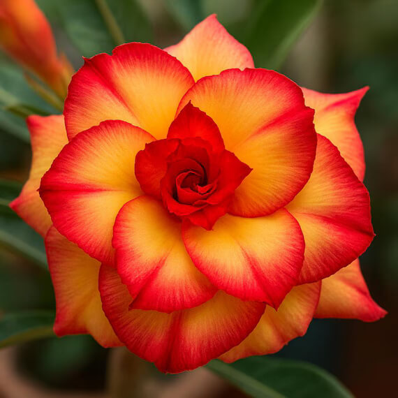 Orange Desert Rose Seeds - Flower Plant