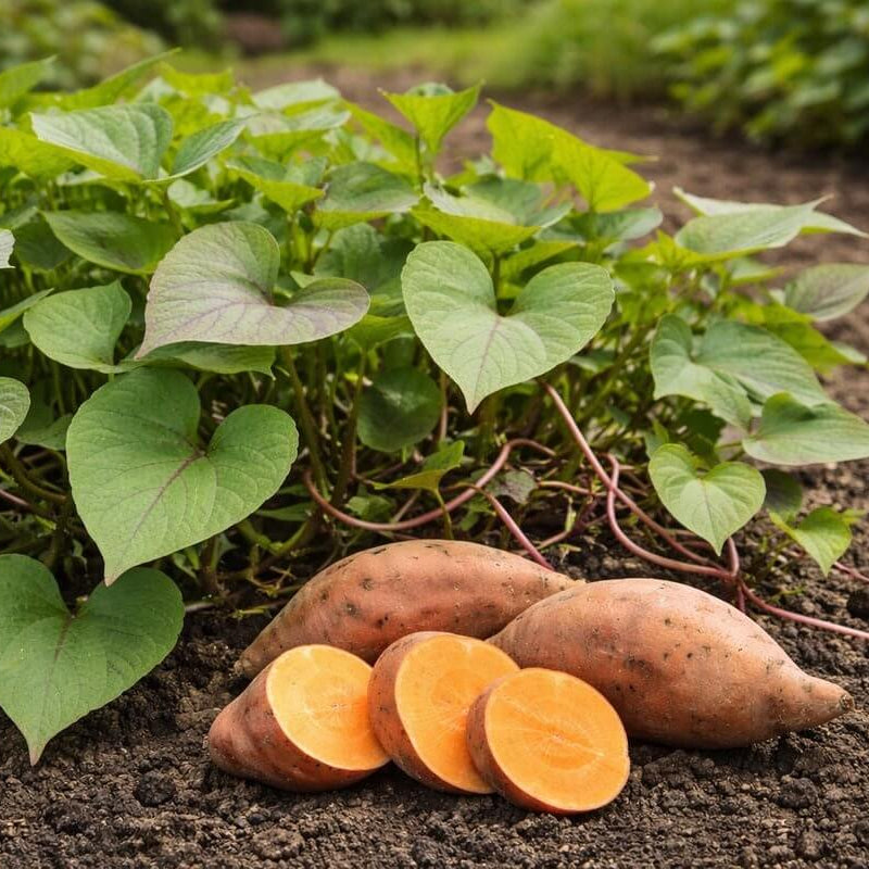 Orange Sweet Potato Seeds
