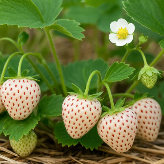 Pineberry White Strawberry Seeds 