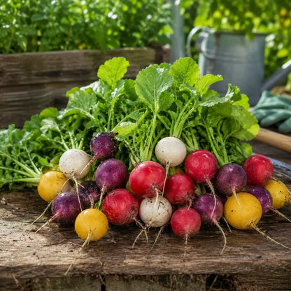 Rainbow Radish Seeds 