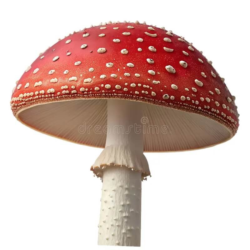 Red & White Mushroom Seeds - Vegetable Plant