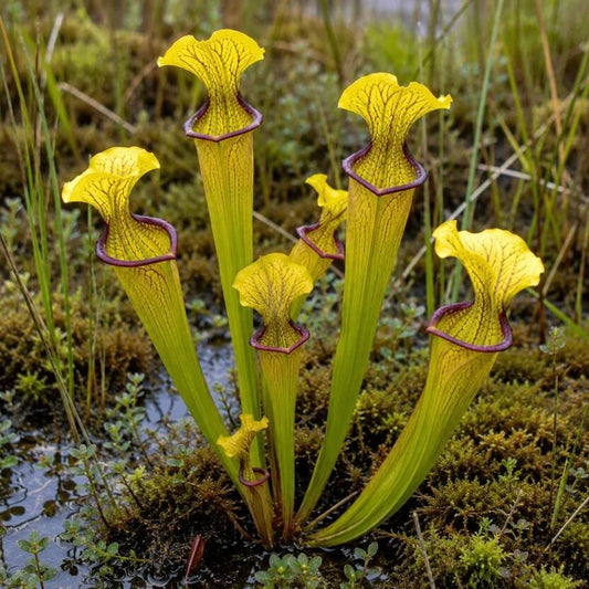 Sarracenia Flava Purple Lip Pitcher Plant Seeds 
