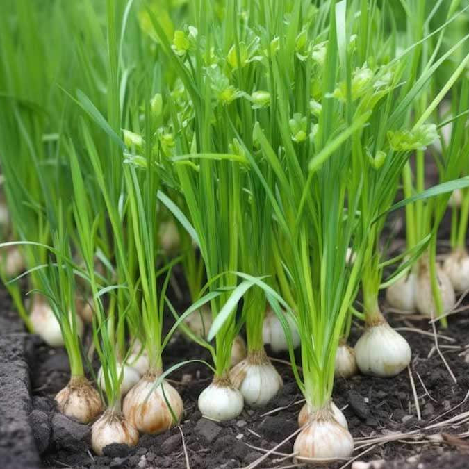 Spring Onion Seeds - Heirloom Vegetable Plant for Home Gardens