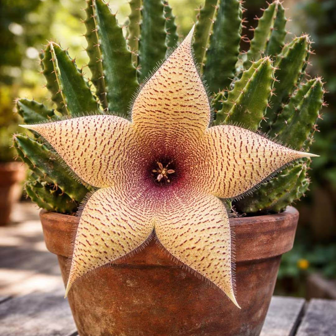 Stapelia Seeds - Succulent Plant Seeds for Home Gardens