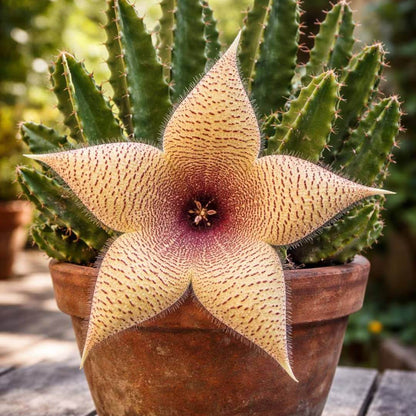 Stapelia Seeds - Succulent Plant Seeds for Home Gardens