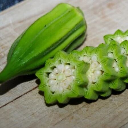 Star of David Okra Seeds 