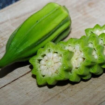 Star of David Okra Seeds 