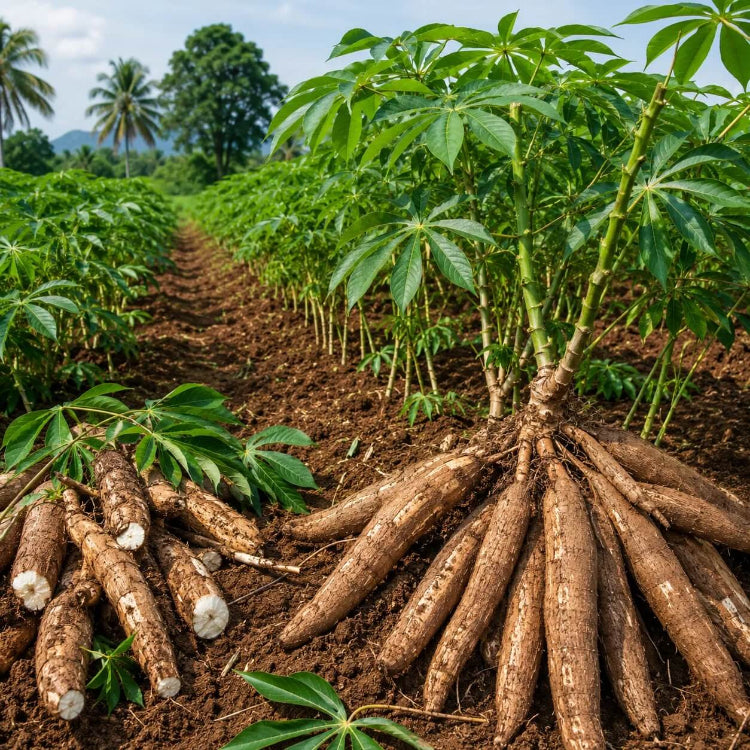 Tapioca Seeds - Heirloom Vegetable Plant for Home Gardens
