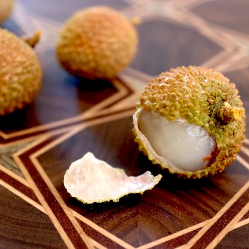 Yellow Lychee Seeds 