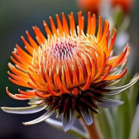 orange Protea  Seeds
