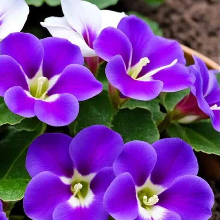 purple Sinningia Gloxinia  Seeds